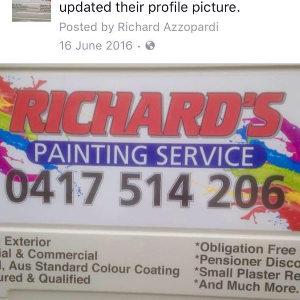 Richard's Painting Service logo