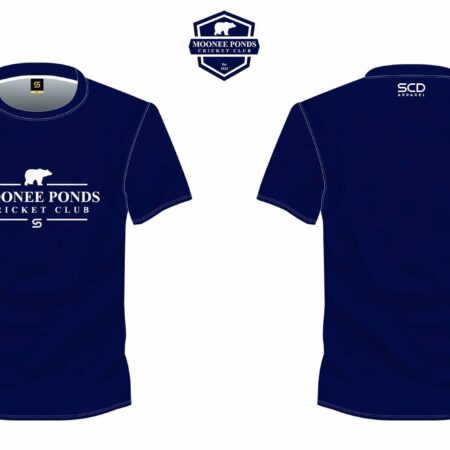 Blue Tee Front & Back